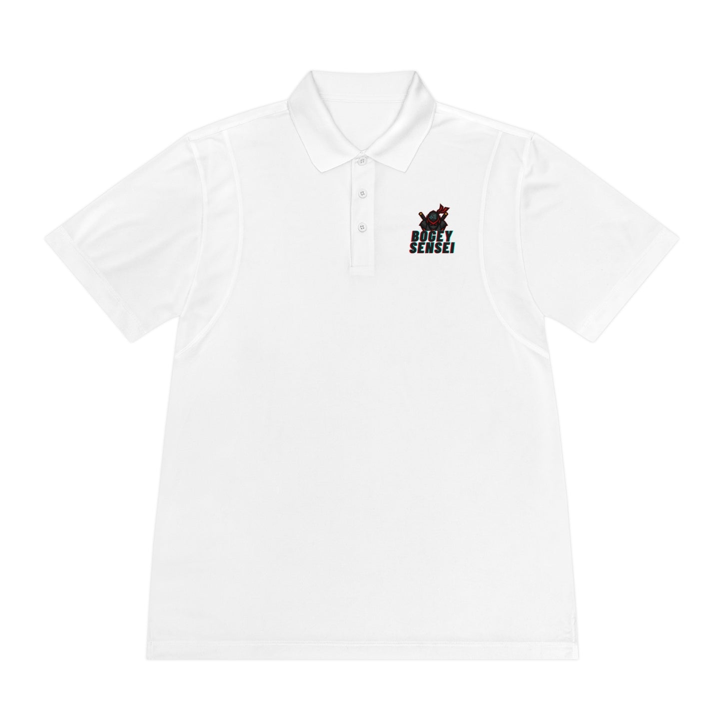 Men's Sport Polo Shirt - Funny - Bogey Sensei