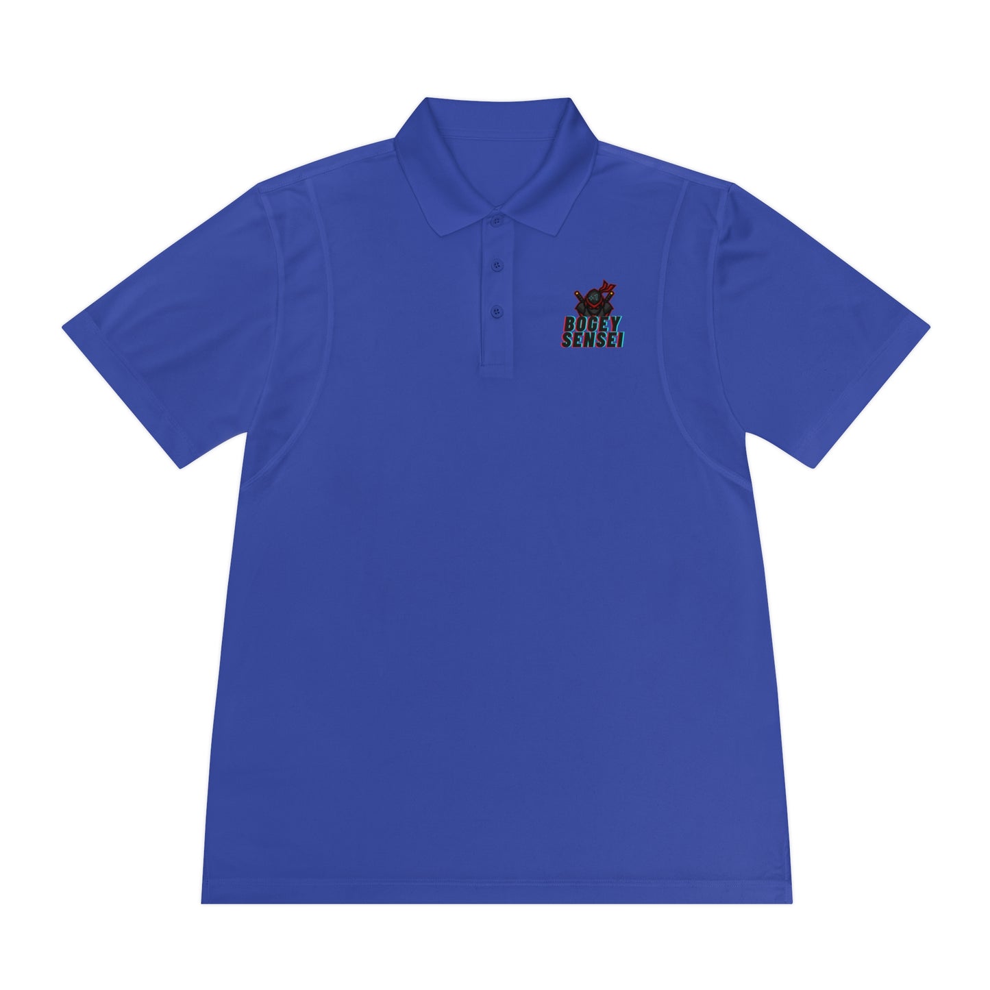 Men's Sport Polo Shirt - Funny - Bogey Sensei
