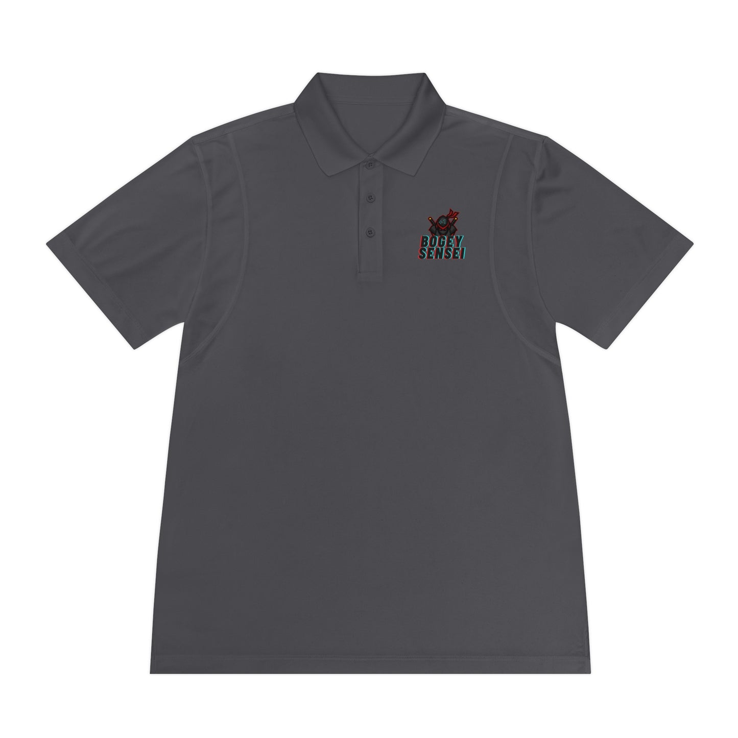 Men's Sport Polo Shirt - Funny - Bogey Sensei