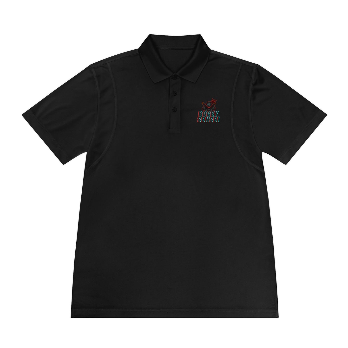 Men's Sport Polo Shirt - Funny - Bogey Sensei