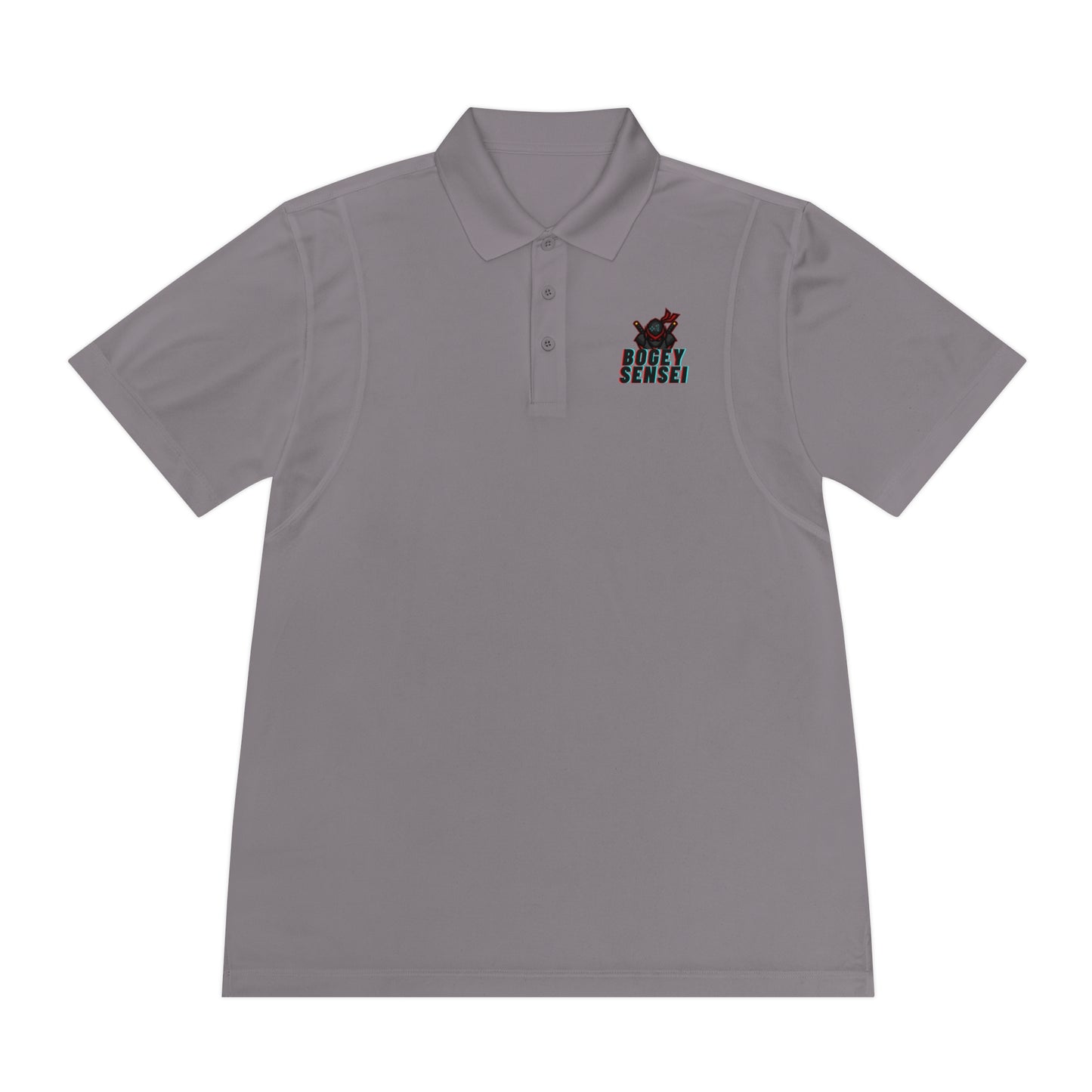 Men's Sport Polo Shirt - Funny - Bogey Sensei