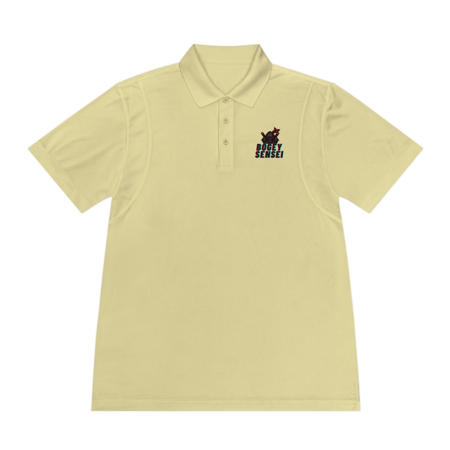 Men's Sport Polo Shirt - Funny - Bogey Sensei