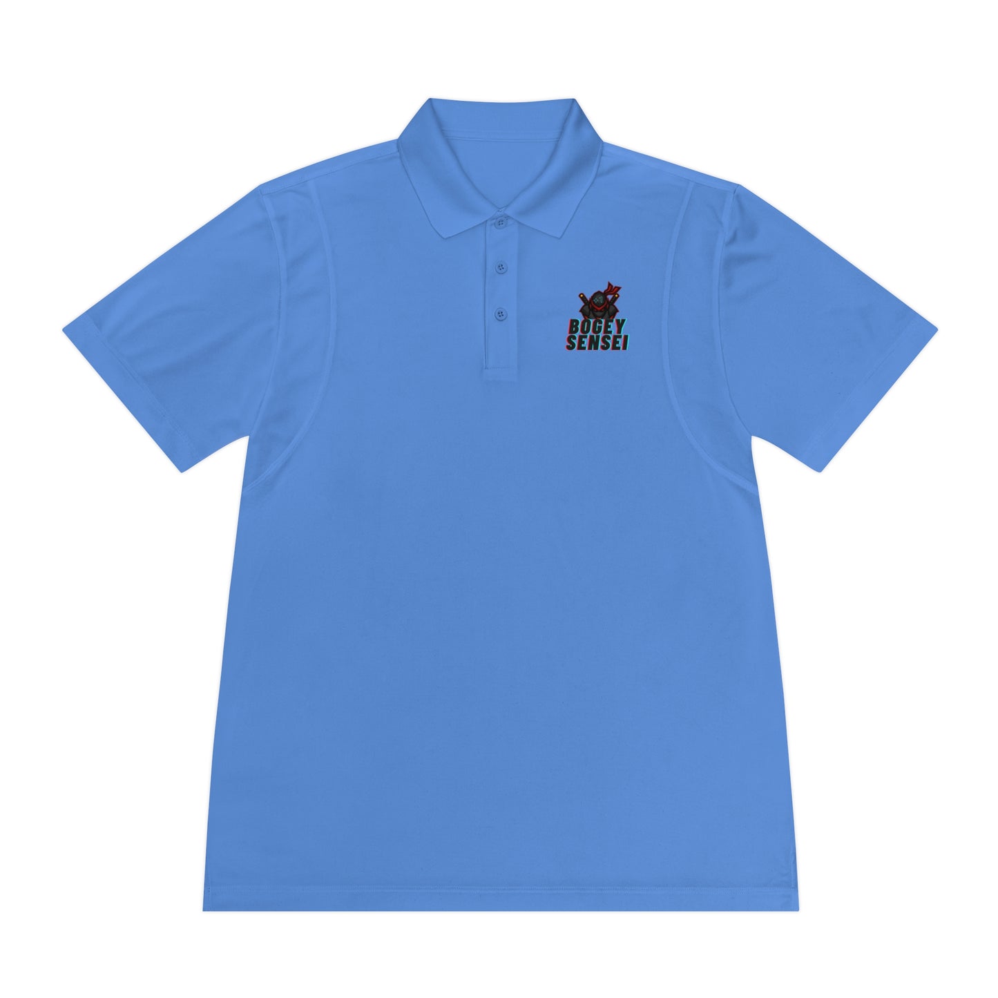 Men's Sport Polo Shirt - Funny - Bogey Sensei